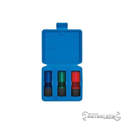 Set udarnih nasadnih ključeva za aluminijumske felne, 1/2"